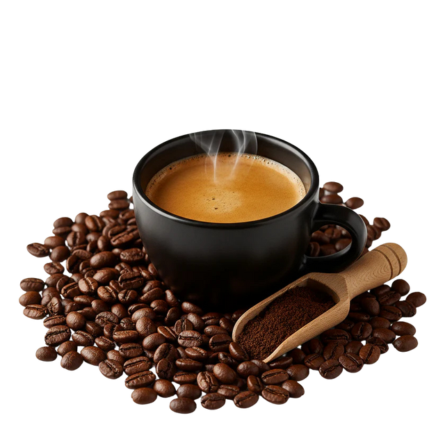 Kräftiger Kaffee