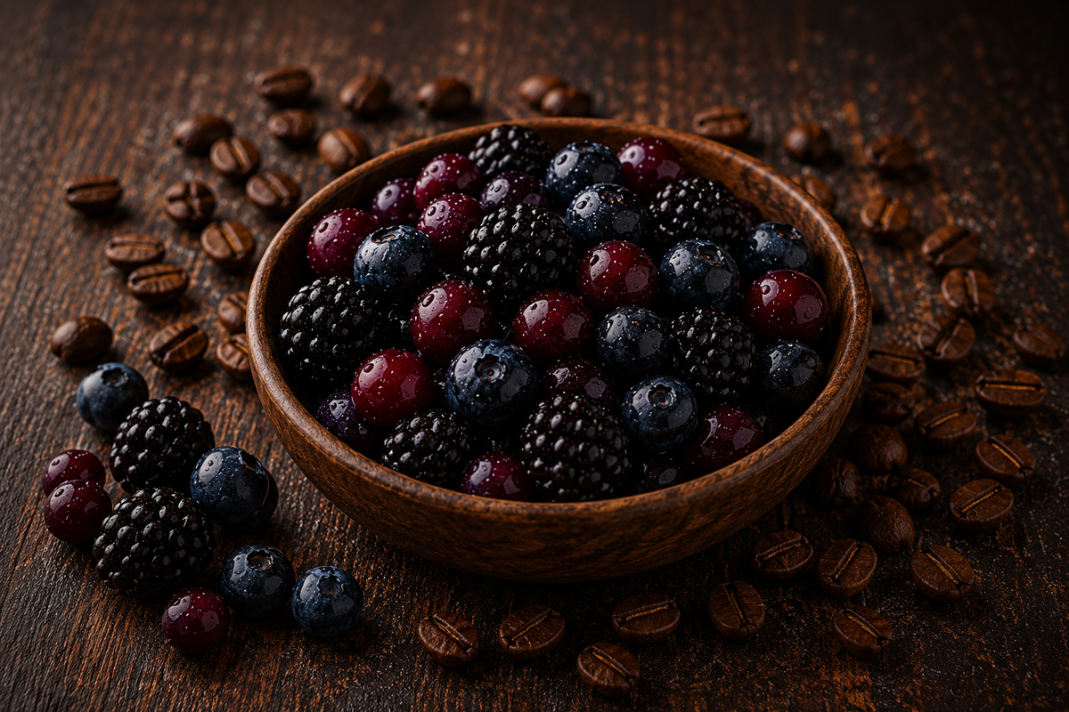 Dunkle Beeren