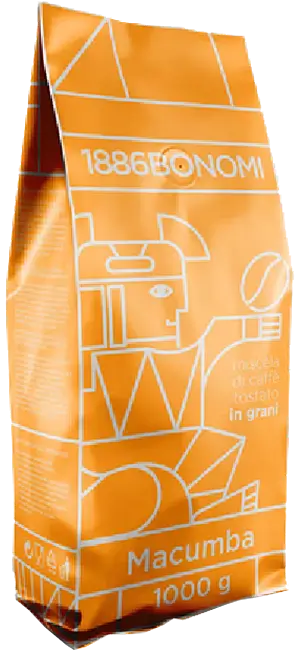 Bonomi Caffe Macumba Miscela di Caffe 1kg Bohnen - ArabicaAndFriends