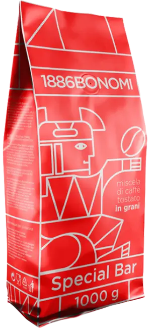 Bonomi Caffe Special Bar 1kg Bohnen - ArabicaAndFriends