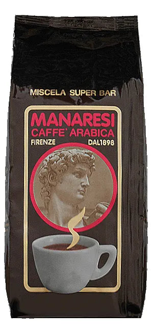 Manaresi Super Bar Brown 1kg Bohnen - ArabicaAndFriends