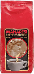 Manaresi Rosso 1kg Bohnen - ArabicaAndFriends