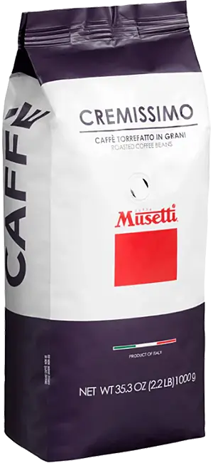 Musetti Cremissimo 1kg Bohnen - ArabicaAndFriends