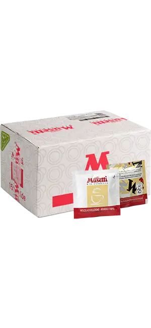 Musetti Evoluzione E.S.E. Pads 150 Stück - ArabicaAndFriends