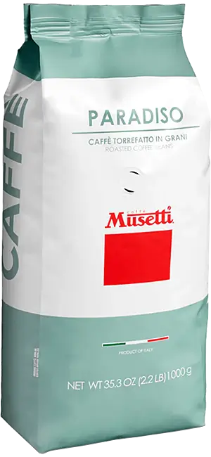Musetti Paradiso 1kg Bohnen - ArabicaAndFriends