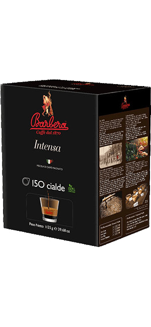 Barbera Espresso Intensa E.S.E. Pads 150 Stück - ArabicaAndFriends