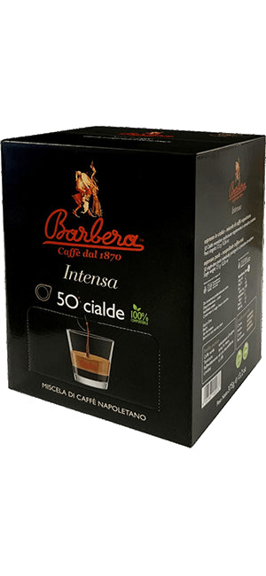 Barbera Espresso Intensa E.S.E. Pads 50 Stück - ArabicaAndFriends