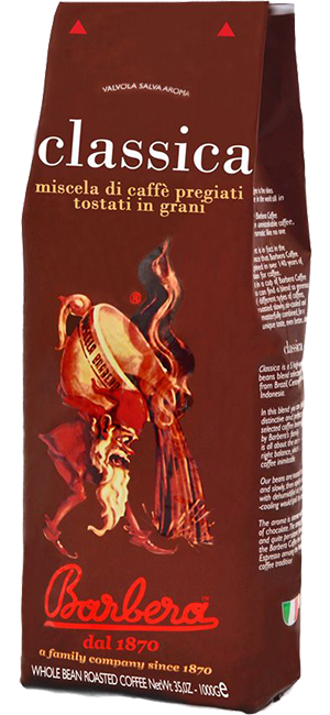 Barbera Classica 1kg Bohnen - ArabicaAndFriends