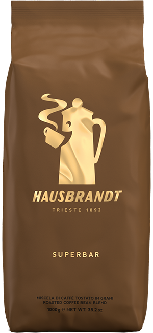 Hausbrandt Superbar 1kg Bohnen - ArabicaAndFriends