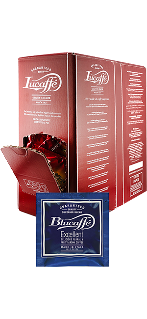Lucaffe Blucaffe E.S.E. Pads 150 Stück - ArabicaAndFriends
