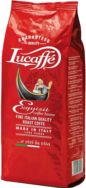 Lucaffe Exquisit 1kg Bohnen - ArabicaAndFriends