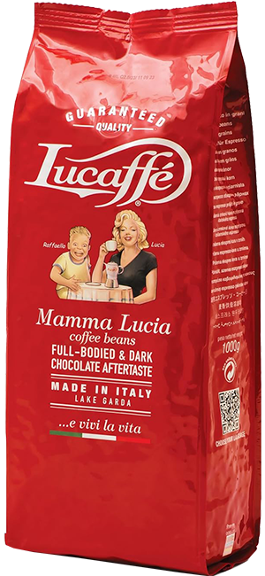 Lucaffe Mamma Lucia 1kg Bohnen - ArabicaAndFriends