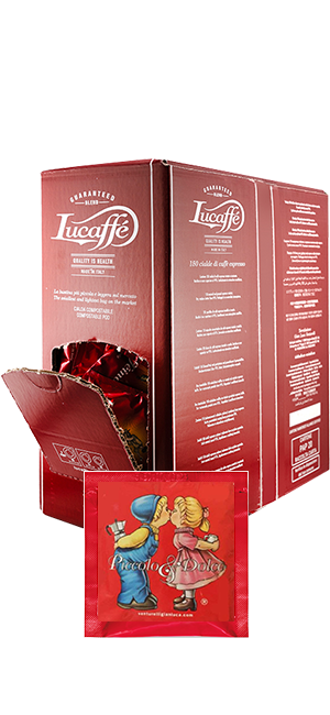 Lucaffe Piccolo & Dolce E.S.E. Pads 150 Stück - ArabicaAndFriends