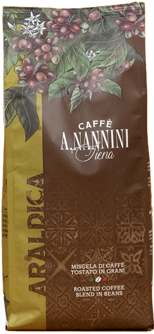 Nannini Araldica 1kg Bohnen - ArabicaAndFriends