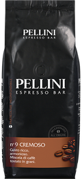 Pellini Espresso Bar N° 9 Cremoso 1kg Bohnen - ArabicaAndFriends