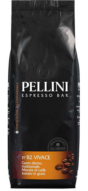 Pellini Espresso Bar N° 82 Vivace 1kg Bohnen - ArabicaAndFriends