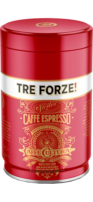 Tre Forze 250g Bohnen Dose - ArabicaAndFriends