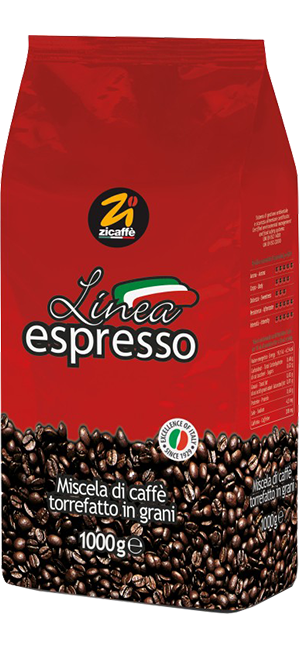 Zicaffe Linea Espresso 1kg Bohnen - ArabicaAndFriends
